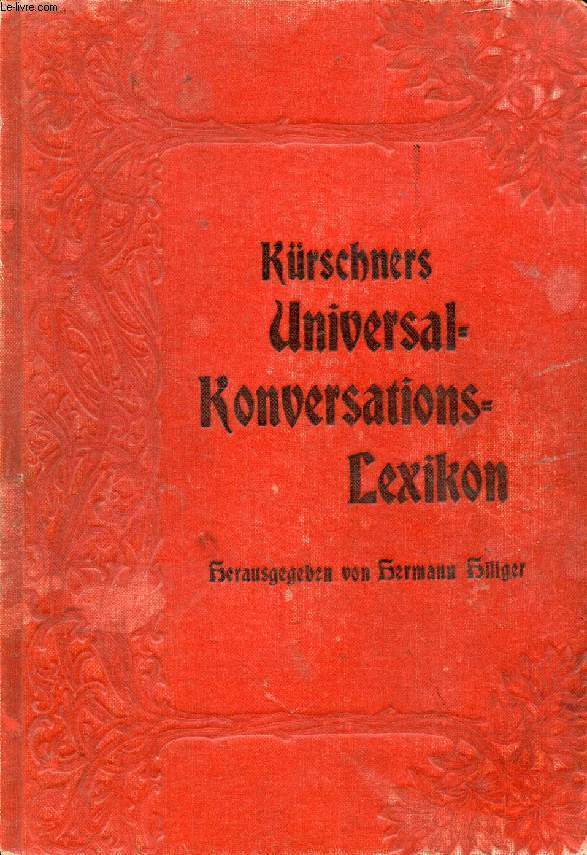 KRSCHNERS UNIVERSAL-KONVERSATIONS-LEXIKON