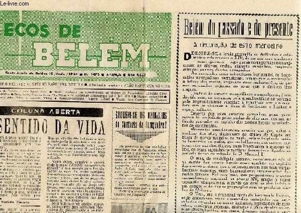 ECOS DE BELEM, N 1478, AVENA, AO XXXII