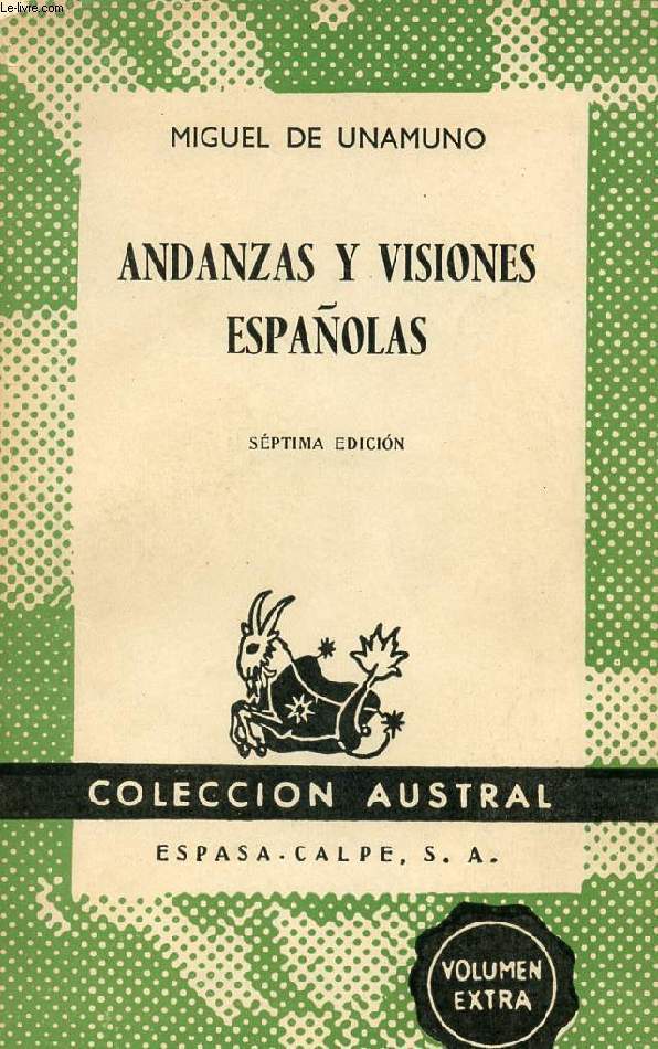 ANDANZAS Y VISIONES ESPAOLAS, COLECCIN AUSTRAL, N 160