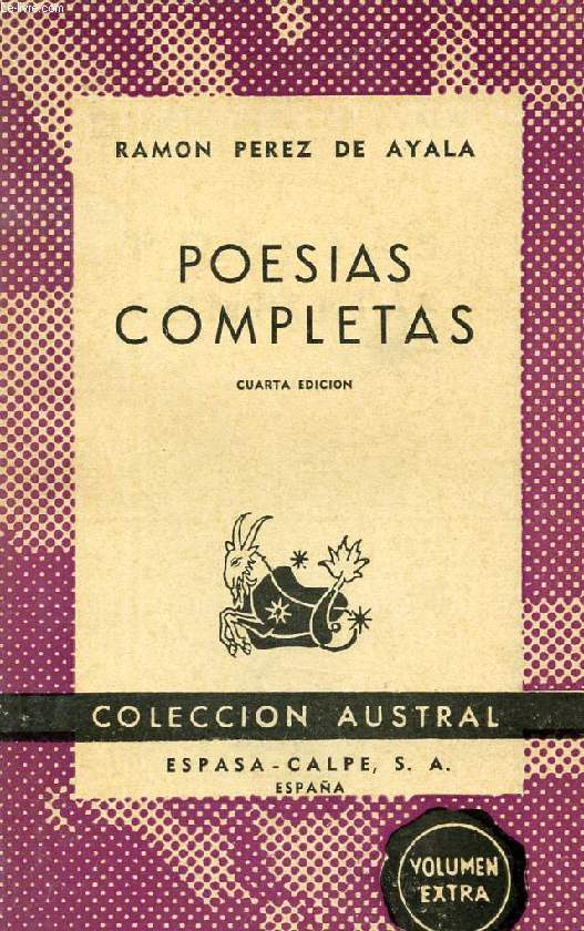 POESIAS COMPLETAS, COLECCIN AUSTRAL, N 249