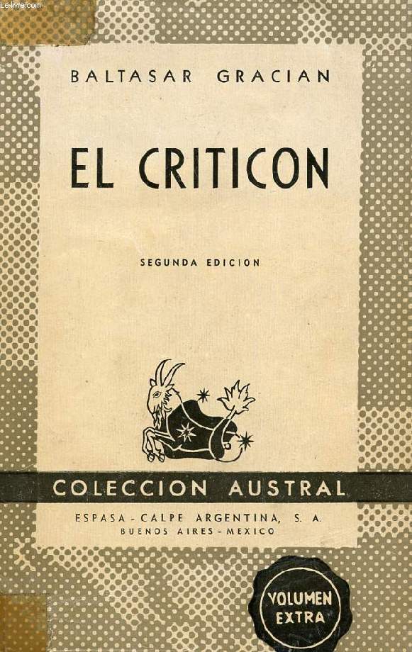 EL CRITICON, COLECCIN AUSTRAL, N 400