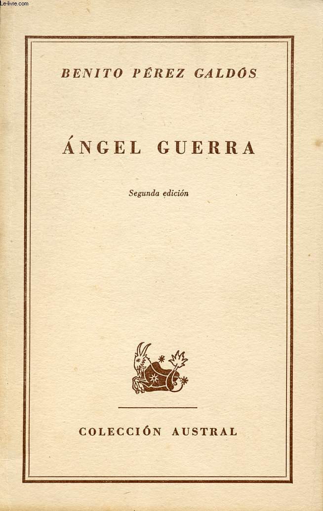 ANGEL GUERRA, COLECCIN AUSTRAL, N 1031