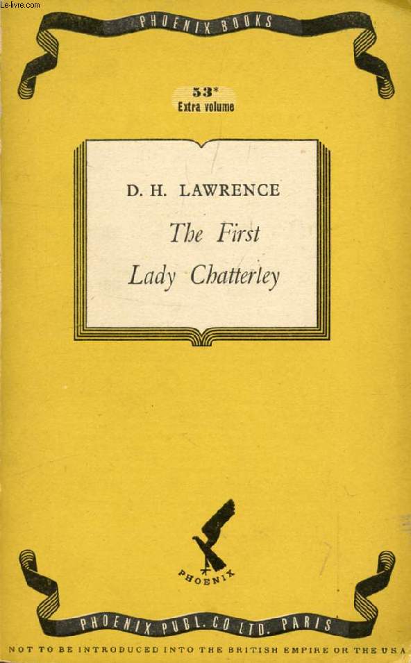 THE FIRST LADY CHATTERLEY