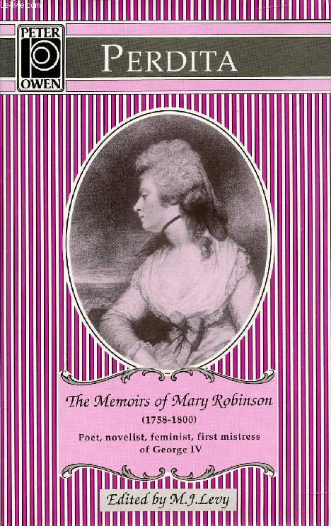 PERDITA, The Memoirs of Mary Robinson