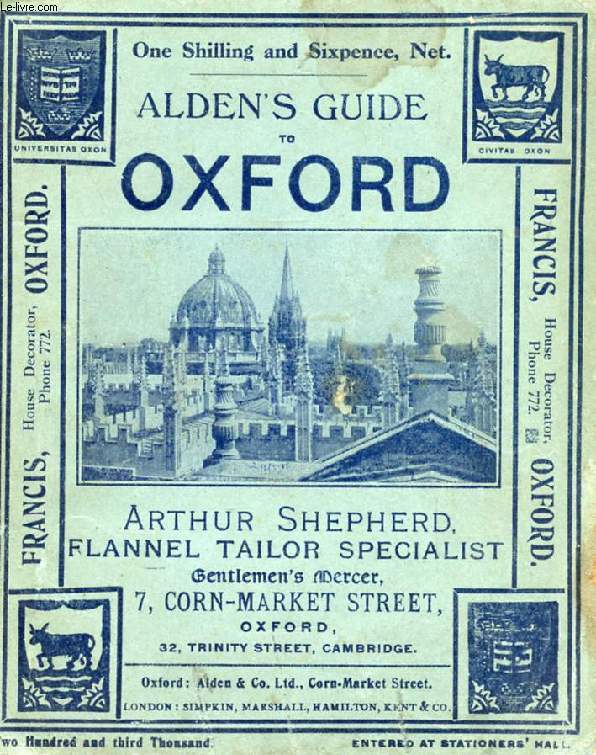 ALDEN'S OXFORD GUIDE