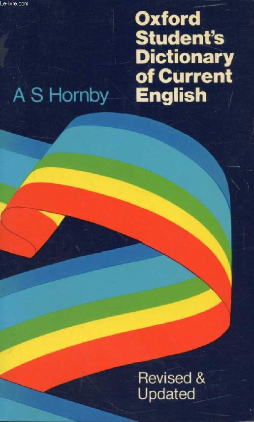OXFORD STUDENT'S DICTIONARY OF CURRENT ENGLISH