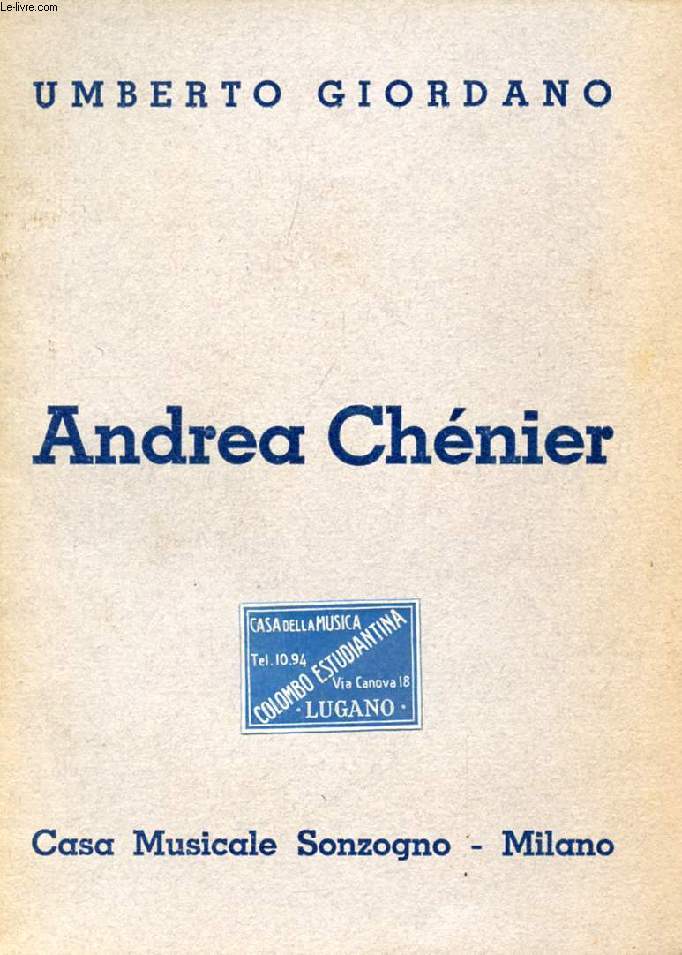 ANDRE CHENIER