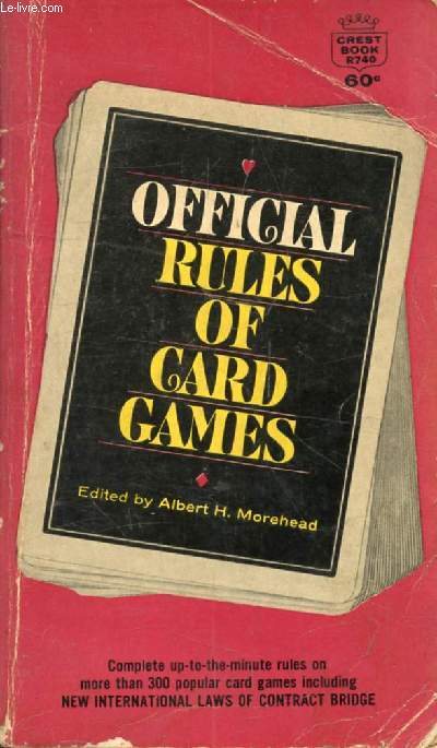 OFFICIAL RULES OF CARD GAMES