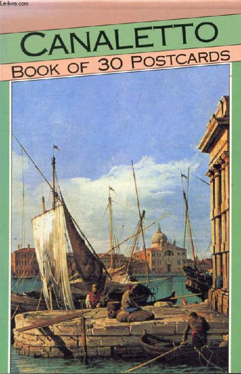 CANALETTO, BOOK OF 30 POSTCARDS