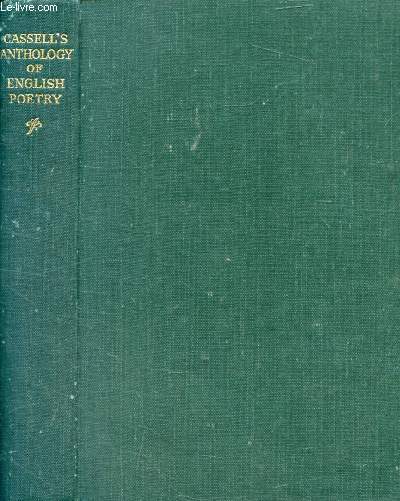 CASSELL'S ANTHOLOGY OF ENGLISH POETRY