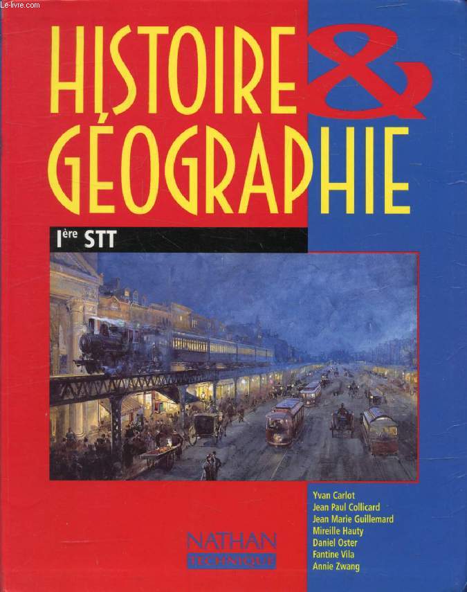 HISTOIRE & GEOGRAPHIE, 1re STT