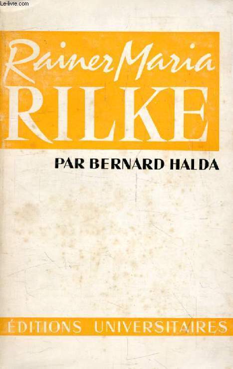 RAINER MARIA RILKE (Classiques du XXe Sicle)