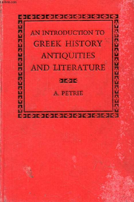AN INTRODUCTION TO GREEK HISTORY, ANTIQUITIES AND LITERATURE