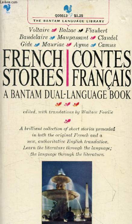 FRENCH STORIES / CONTES FRANCAIS, A BANTAM DUAL-LANGUAGE BOOK