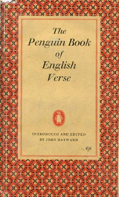THE PENGUIN BOOK OF ENGLISH VERSE