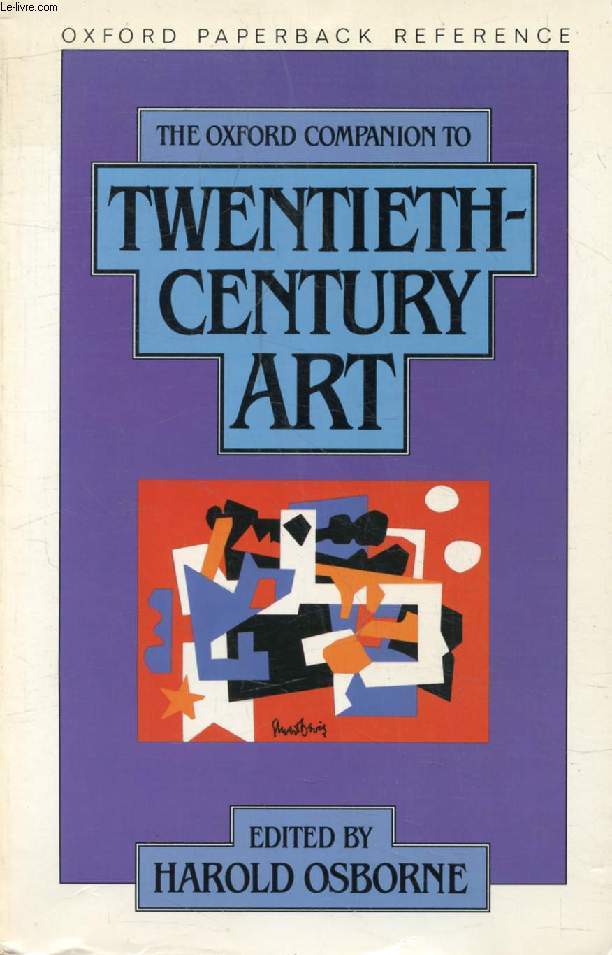 THE OXFORD COMPANION TO TWENTIETH-CENTURY ART