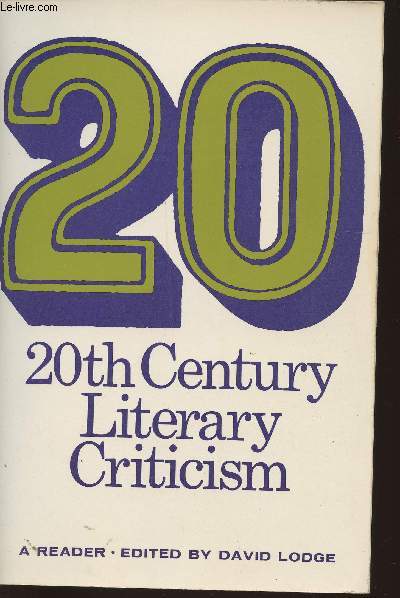 20th Century Literary Criticism