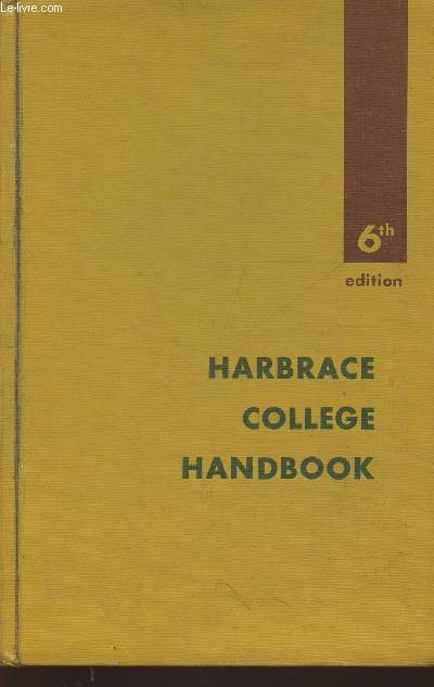 Harbrace College handbook