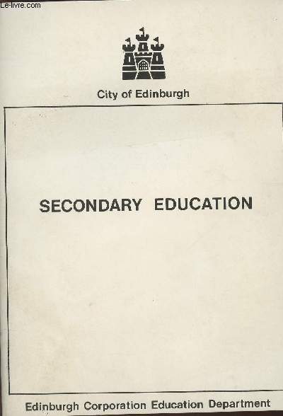 Secondary education in Edinburgh