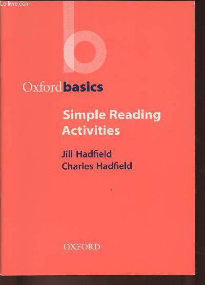 Simple reading activities