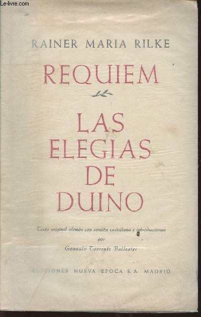 Requiem/ Les elegias de Duino