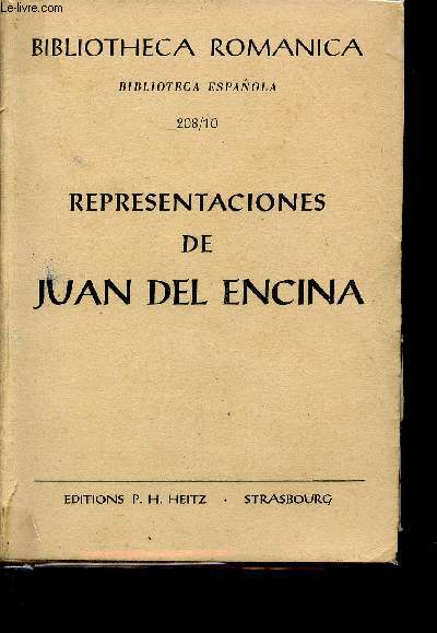 Representaciones de Juan del Encina (Collection 