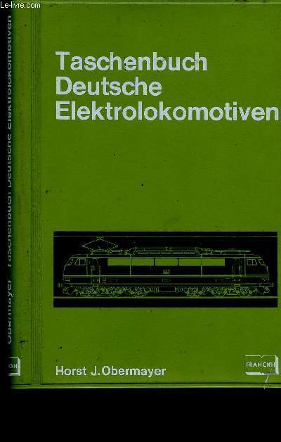 Taschenbuch Deutsche Elektrolokomotiven