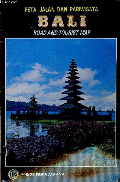 Bali. Road and tourist map