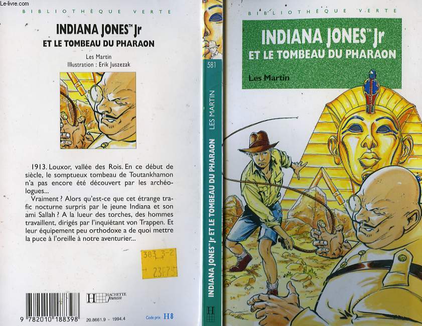 INDIANA JONES JR ET LE TOMBEAU PHARAON