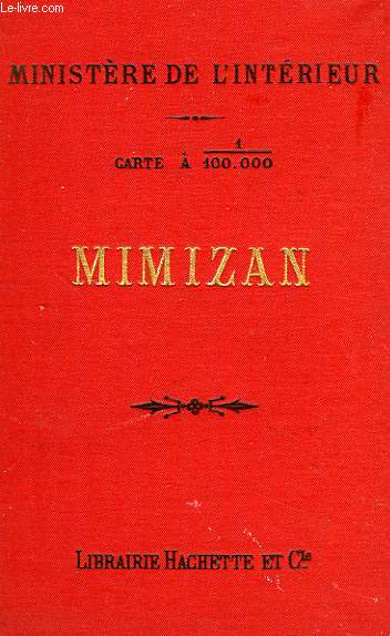 CARTE A 1/100000: MIMIZAN