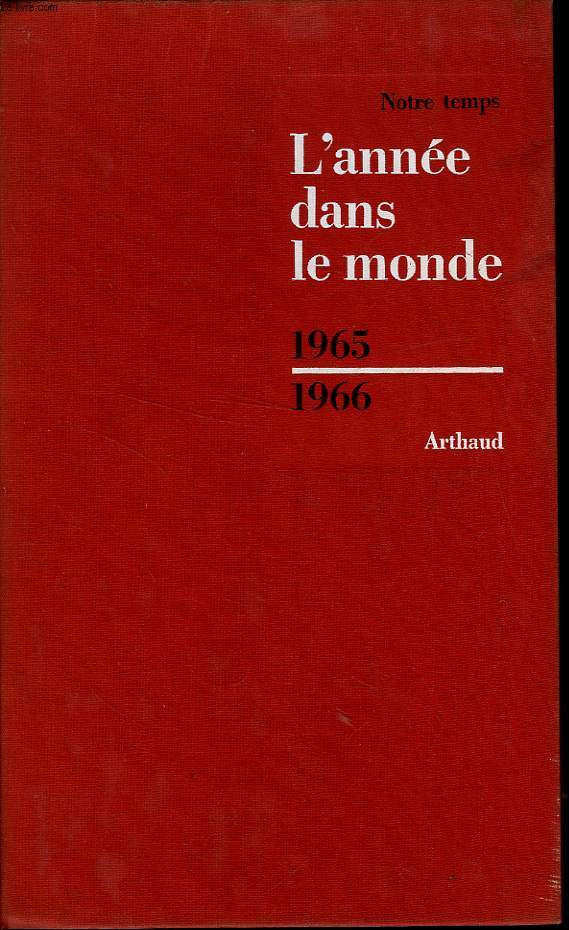 L'ANNEE DANS LE MONDE 1965