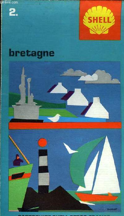 BRETAGNE. CARTOGUIDE SHELL BERRE N2