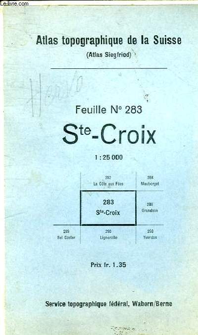 Ste - CROIX FEUILLER N283