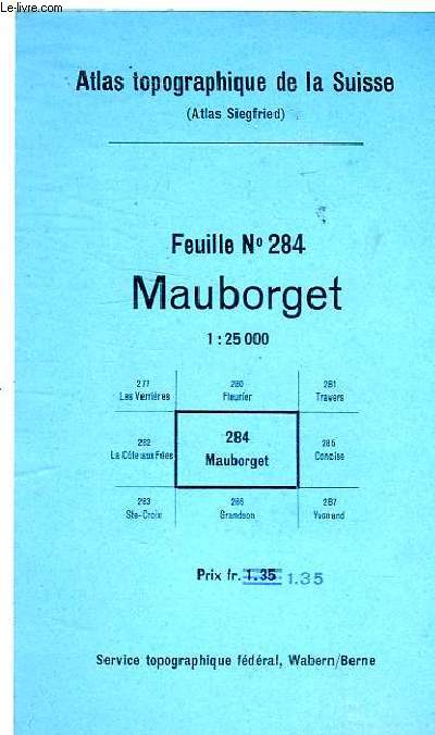 MAUBORGET FEUILLE N284