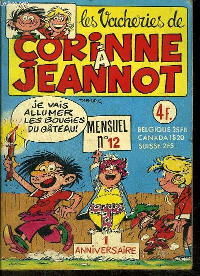 Les vacheries de Corinne  Jeannot - mensuel n12 - Iznogoud, la figurine magique - 1er anniversaire