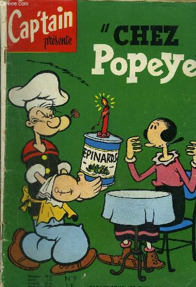 Cap'tain prsente : Popeye magazine n9 - Chez Popeye