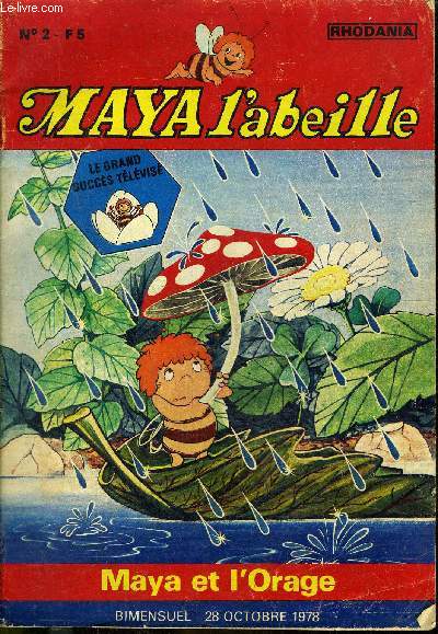 Maya l'abeille - bimensuel n2 - Maya et l'orage