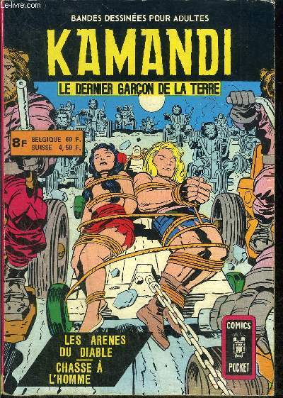 Kamandi, le dernier garon de la terre - recueil n3101 - n3 et 4