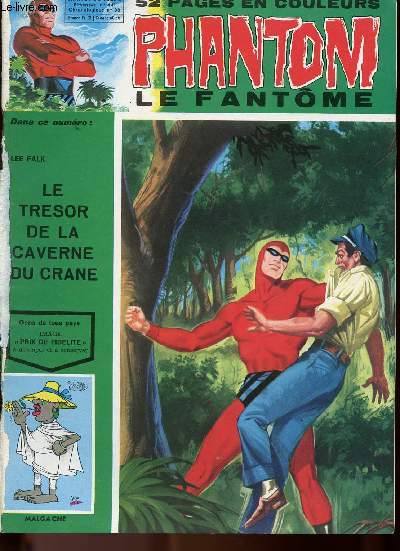 Phantom, Le Fantme - (aventures amricaines n441) - Le trsor de la caverne du crne