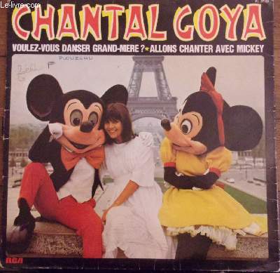 Pochette Disque vinyle 33t - Voulez-vous danser grand-mre ? - Allons chanter avec Mickey