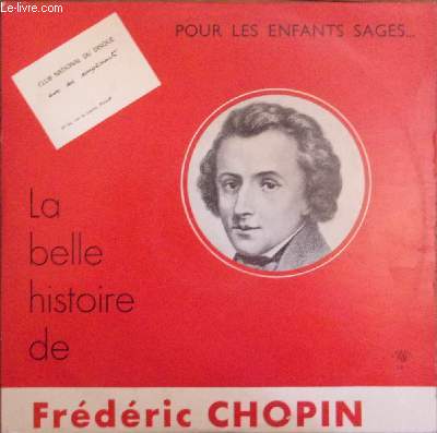 Disque vinyle 33t - La belle histoire de Frdric Chopin