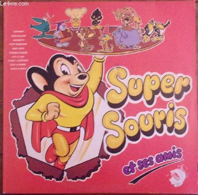 disque vinyle 33t - Supersouris et ses amis