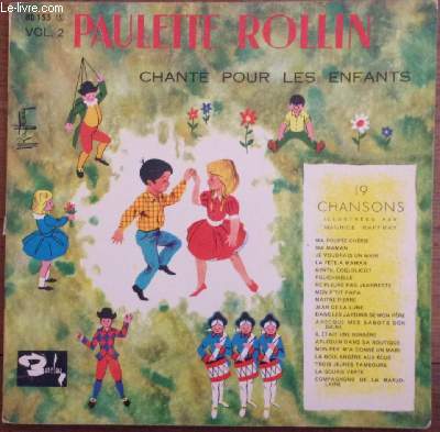 disque vinyle 33t // Chante pour les enfants