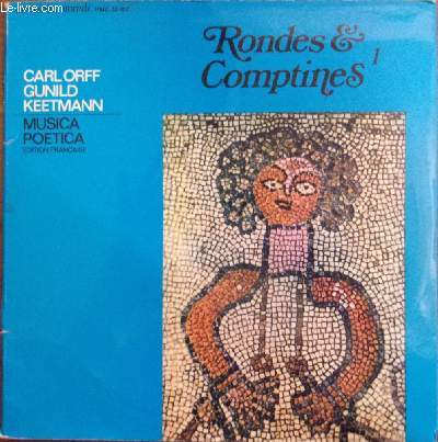 disque vinyle 33t // Rondes et comptines 1