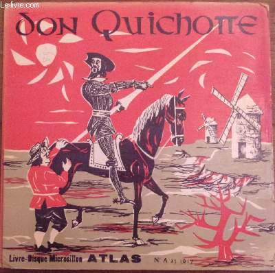livre-disque microsillon 33t // Don Quichotte
