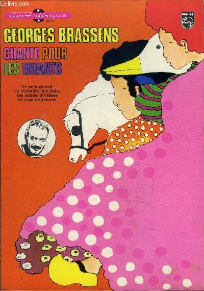 Livre-disque 45t / Georges Brassens chante pour les enfants