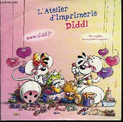 CD jeu / L'atelier d'imprimerie de Diddl