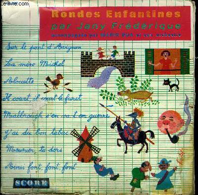 disque 45t // Rondes enfantines