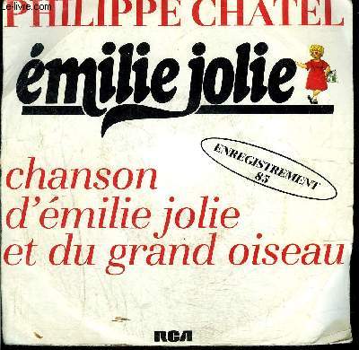 disque 45t // Emilie Jolie et le grand oiseau