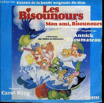 Disque 45t // Les bisounours, extrait de la bande originale du film